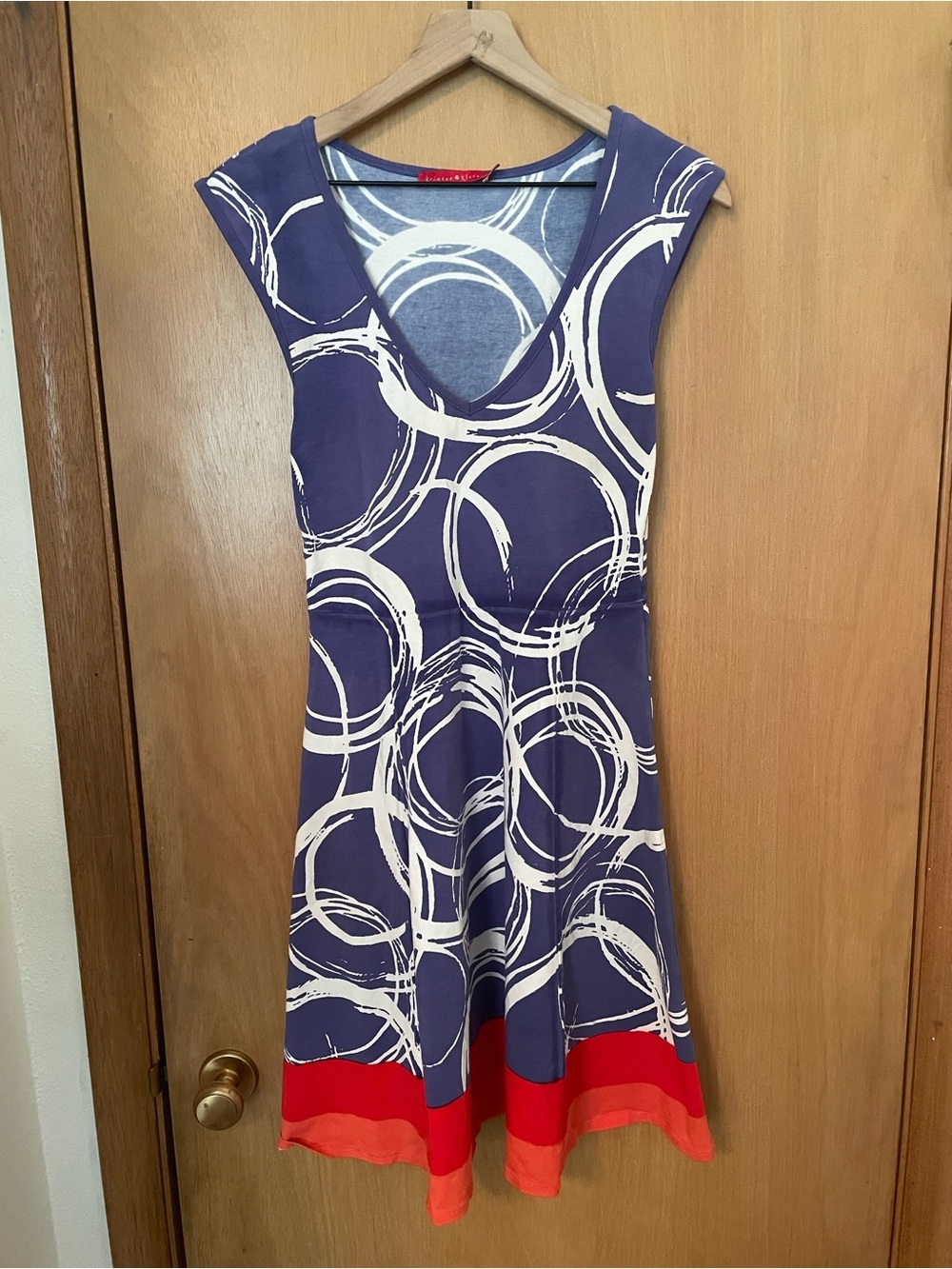 Krimson Klover Cotton Abstract Cotton Dress Size S